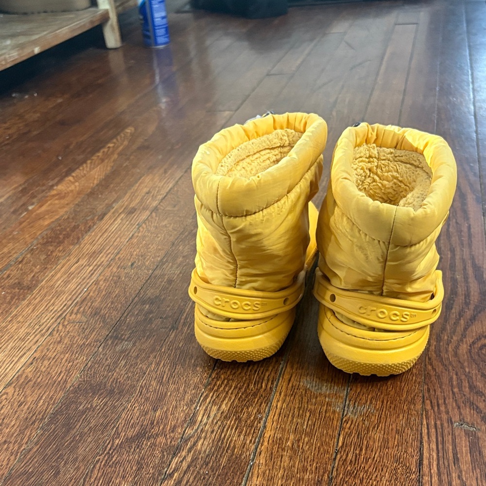 Yellow Croc Boots - Picture 3 of 5